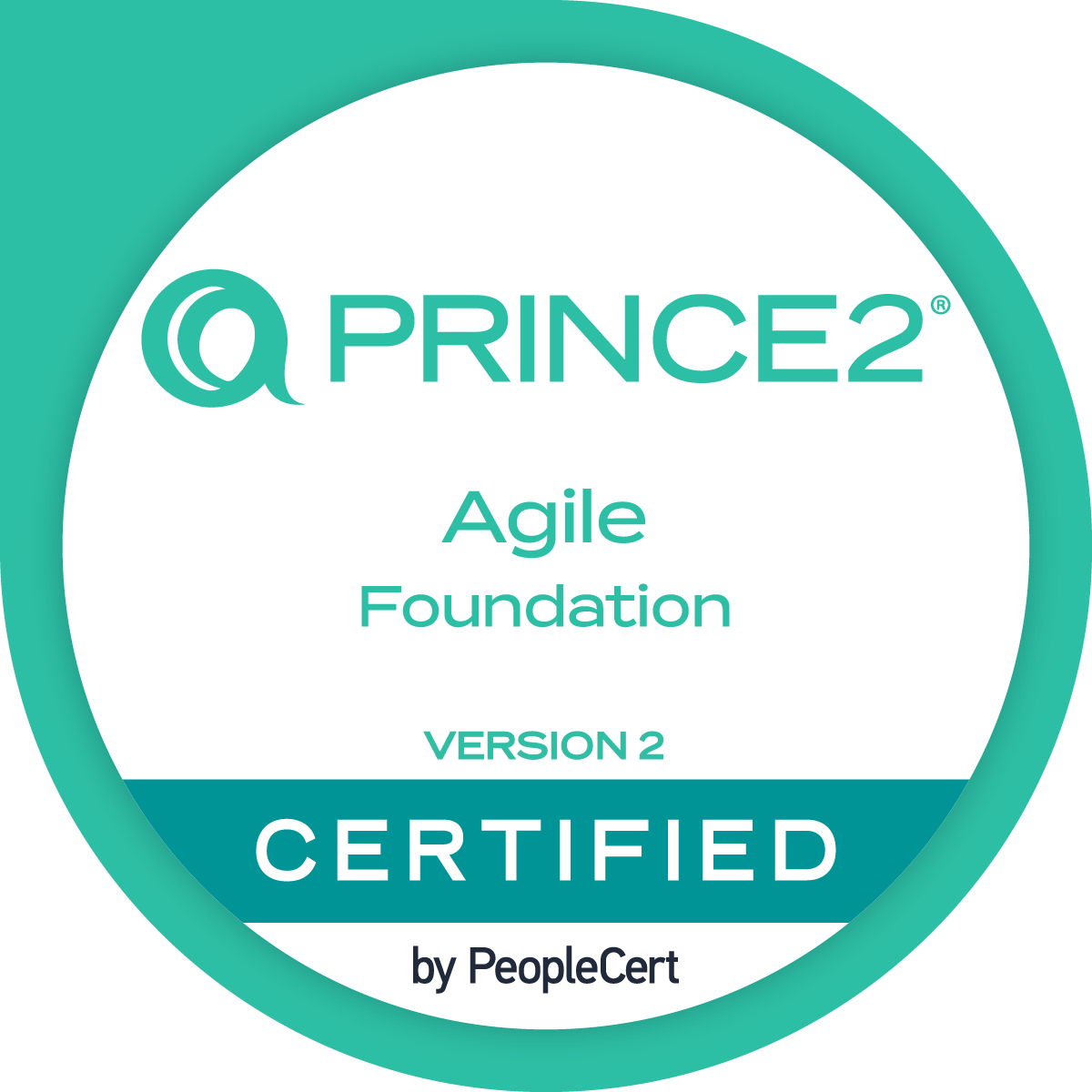 Prince2 Agile Foundation Version 2 Badge
