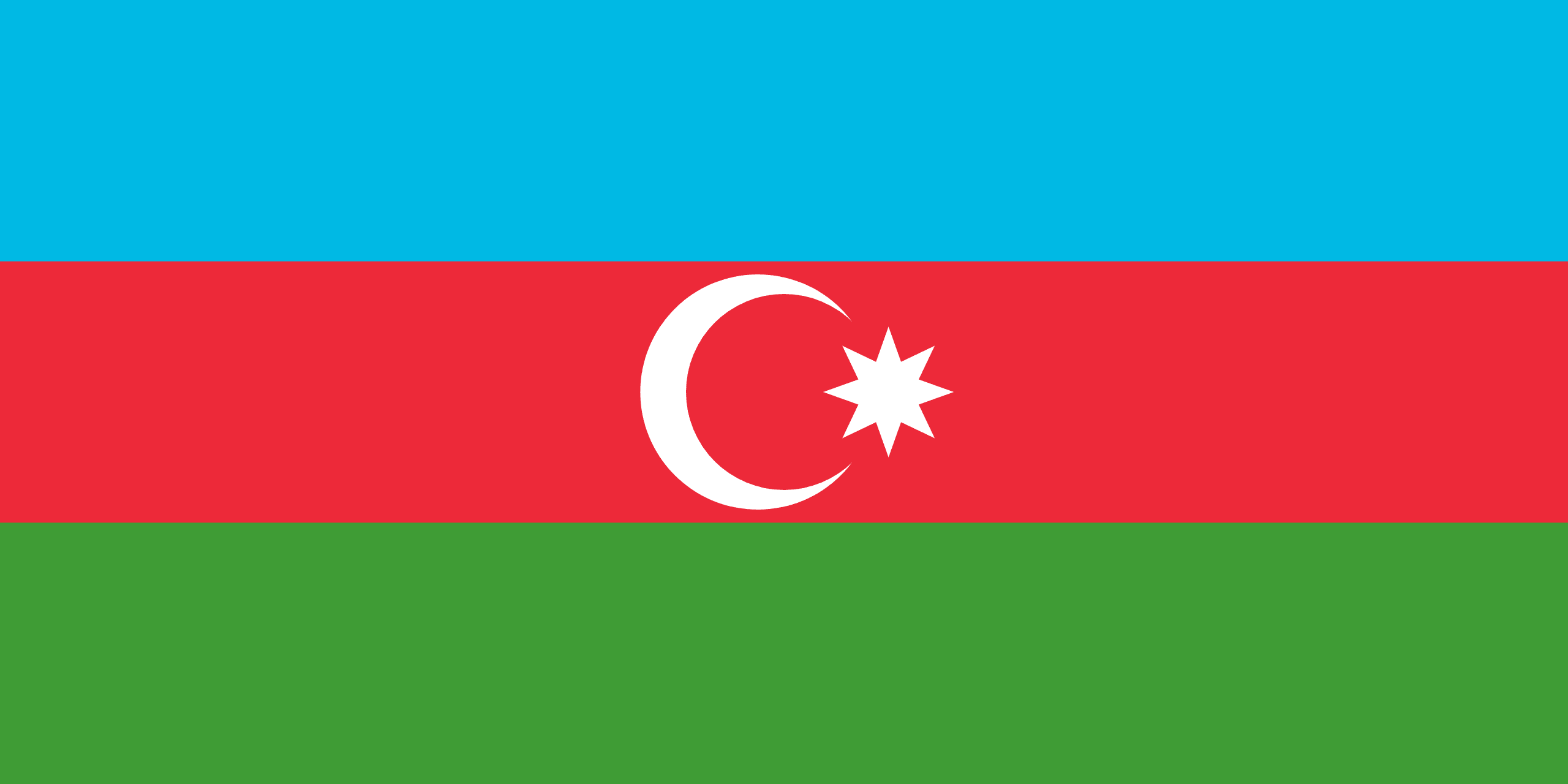 Azerbaijan Flag