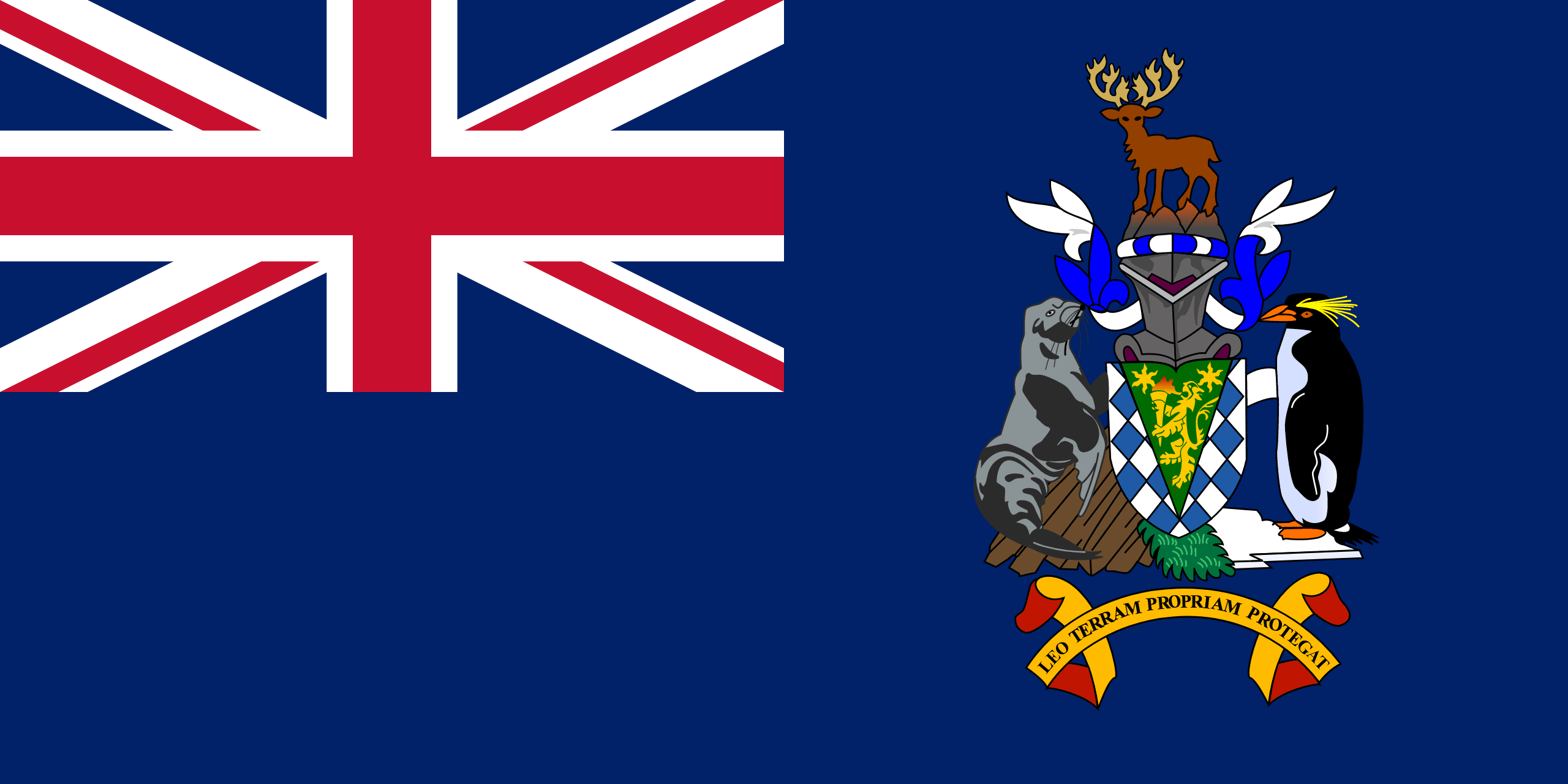 South Georgia And The South Sandwich Islands Flag