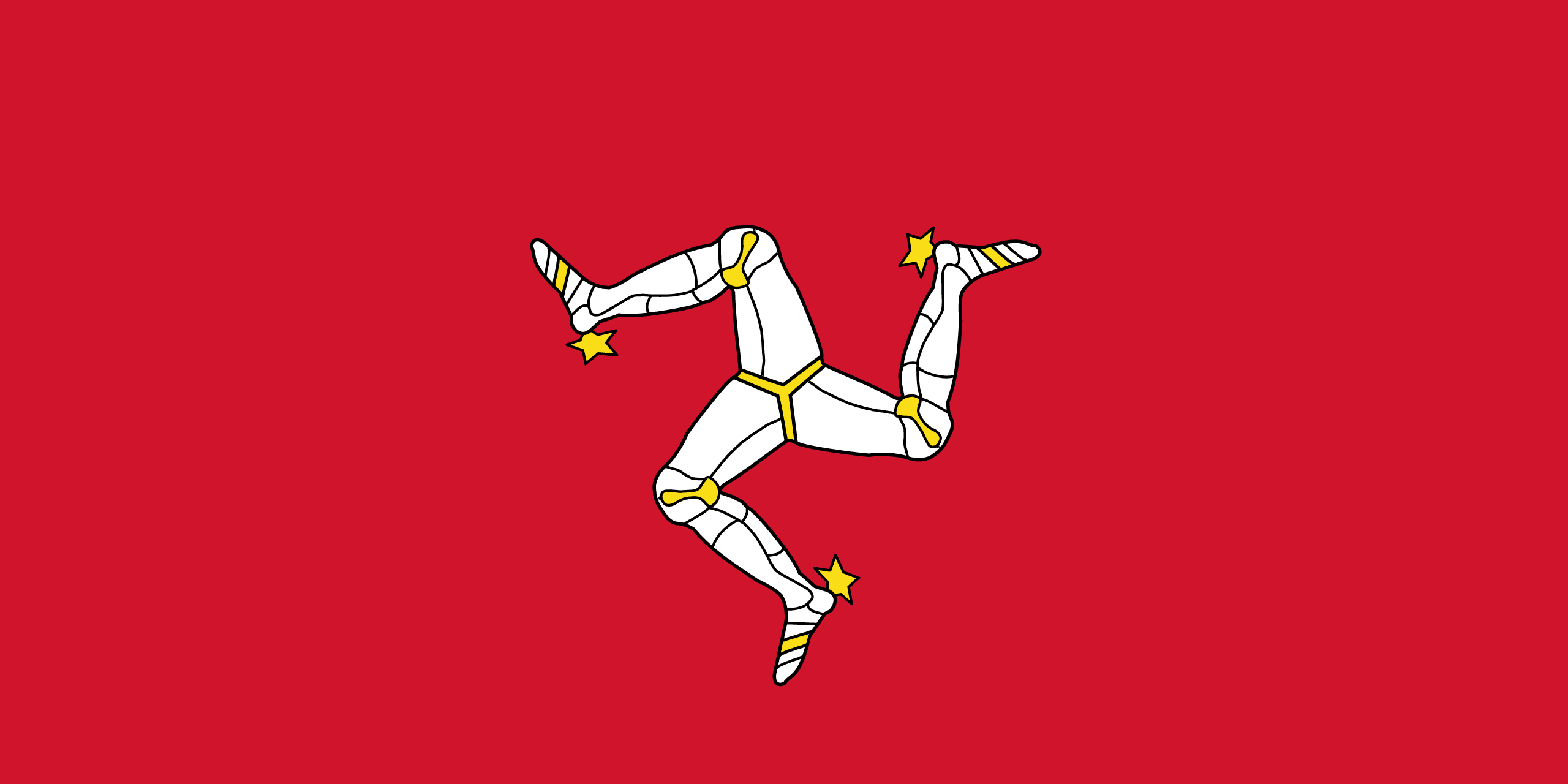 Isle Of Man Flag