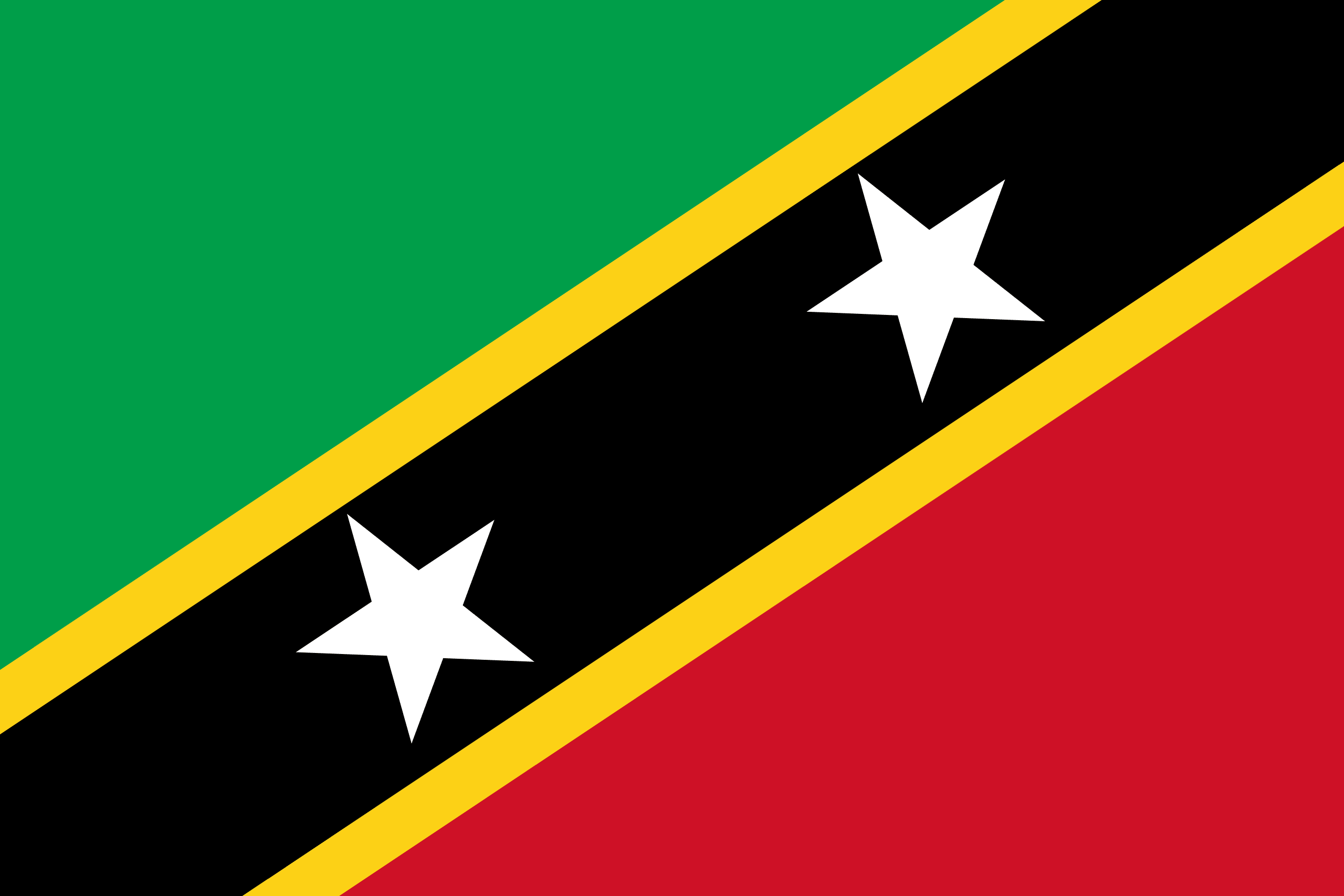 Saint Kitts And Nevis Flag