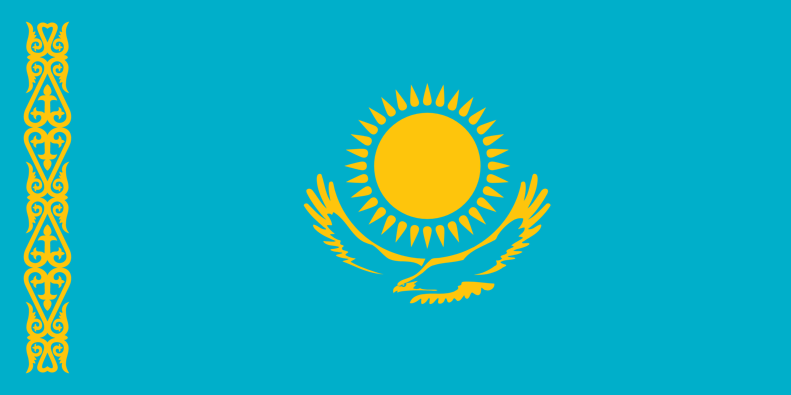 哈萨克斯坦 Flag