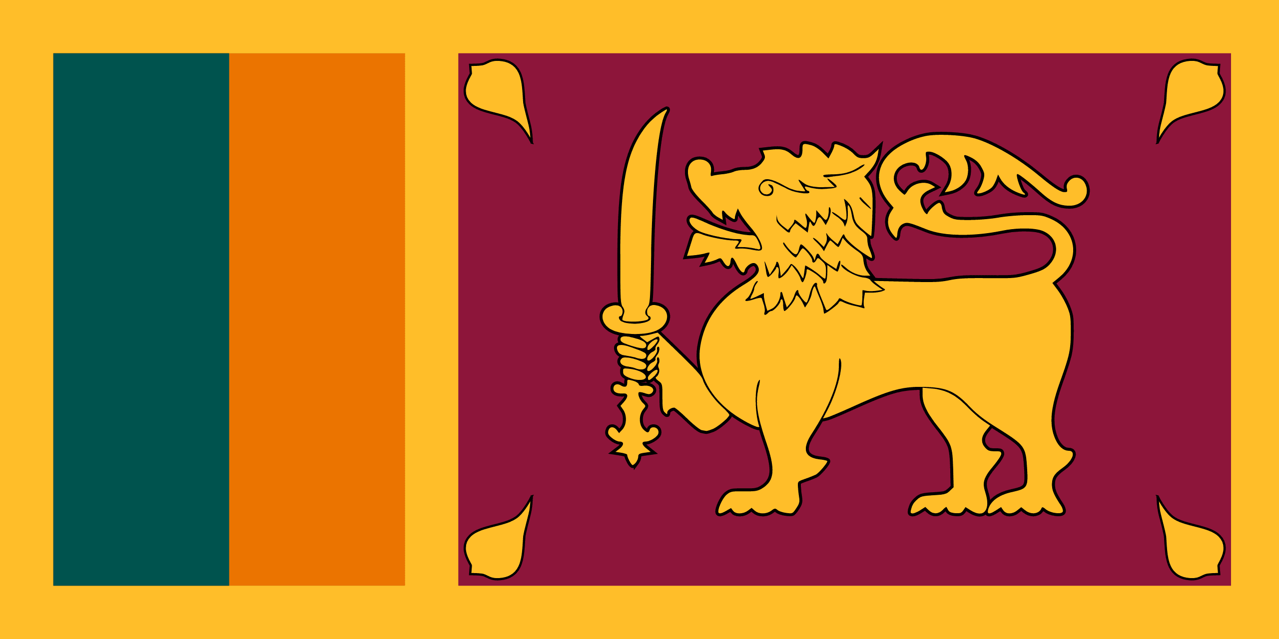 斯里兰卡 Flag