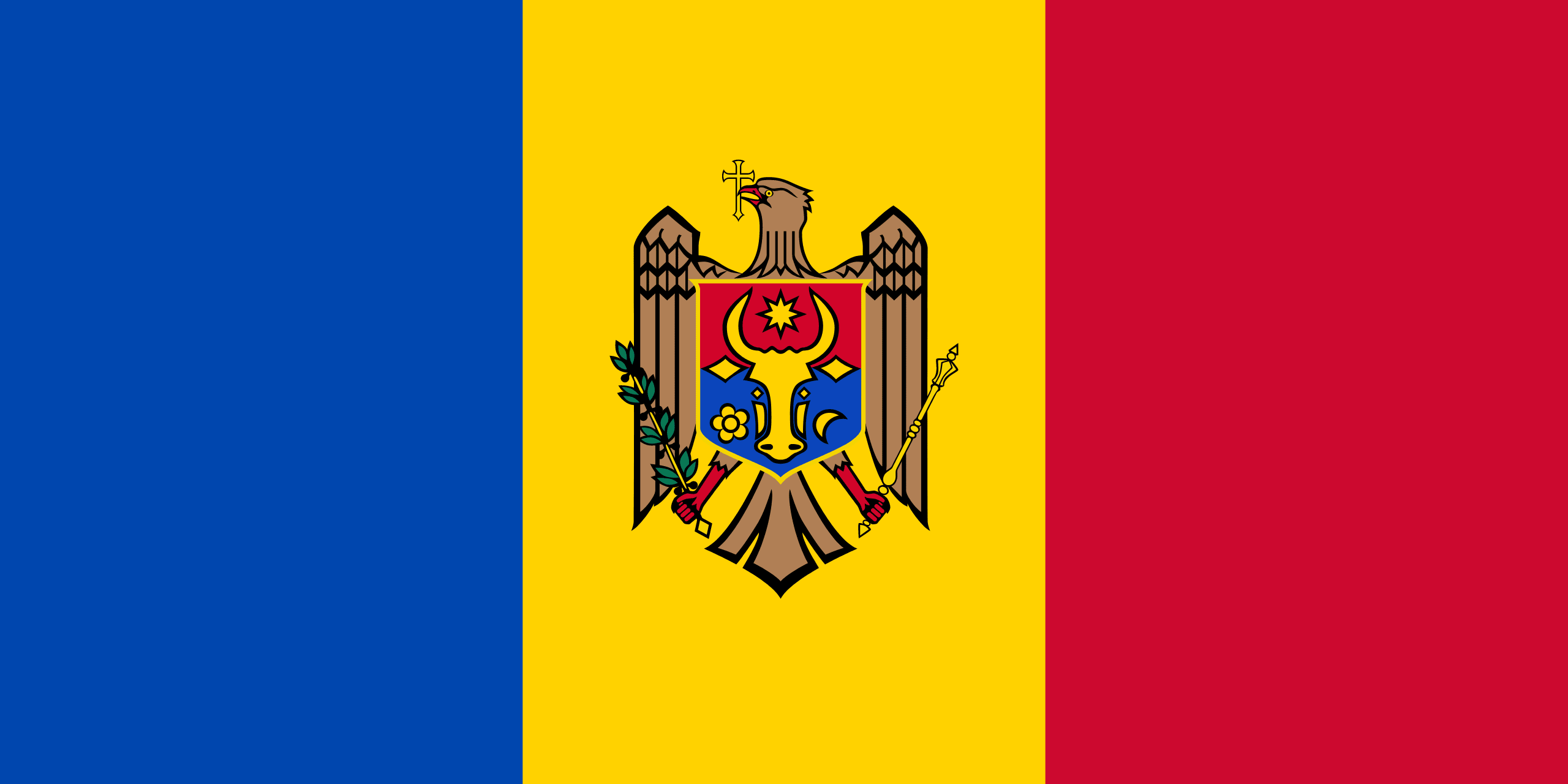 Moldova, Republic Of Flag