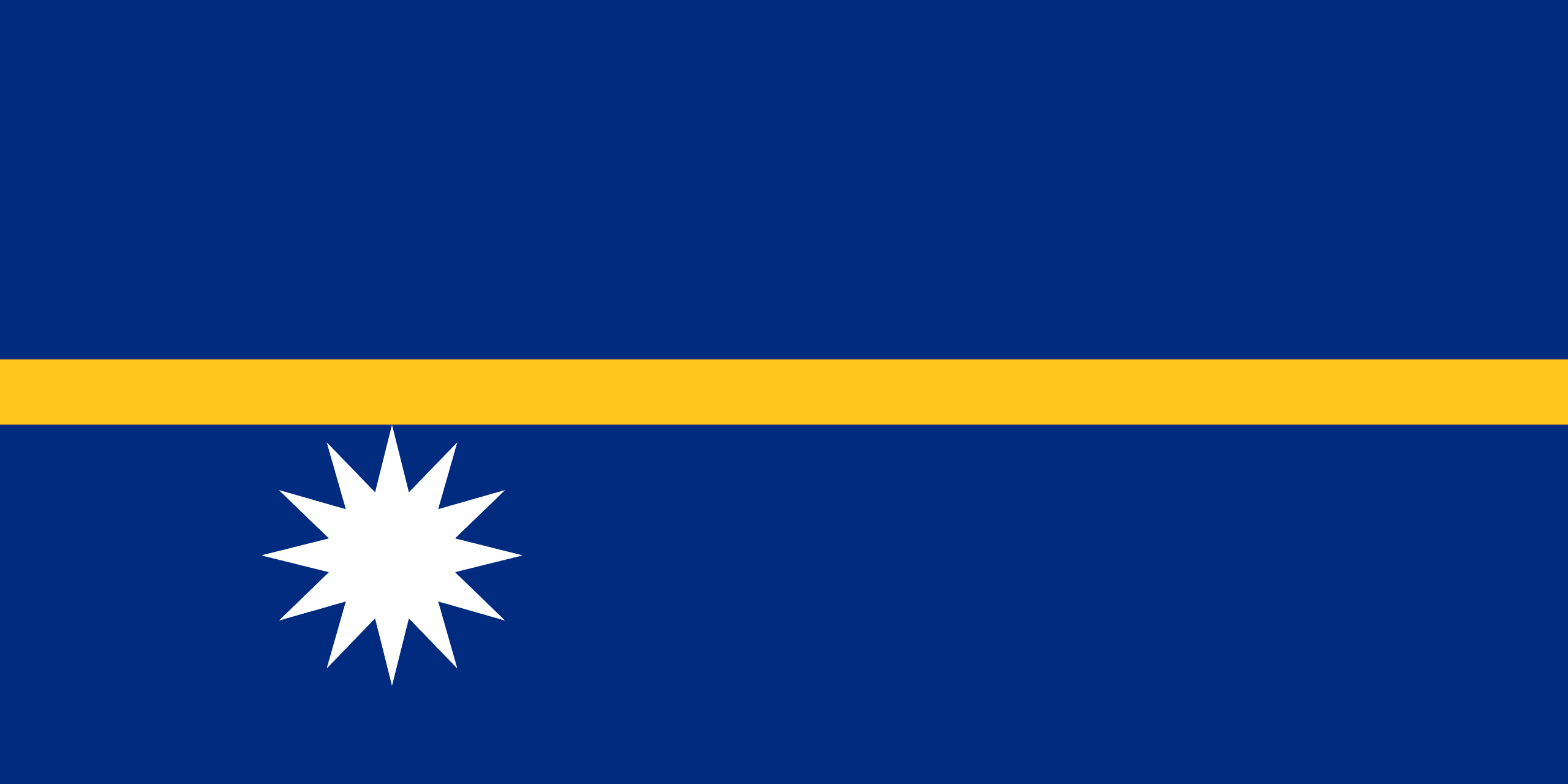 Nauru Flag