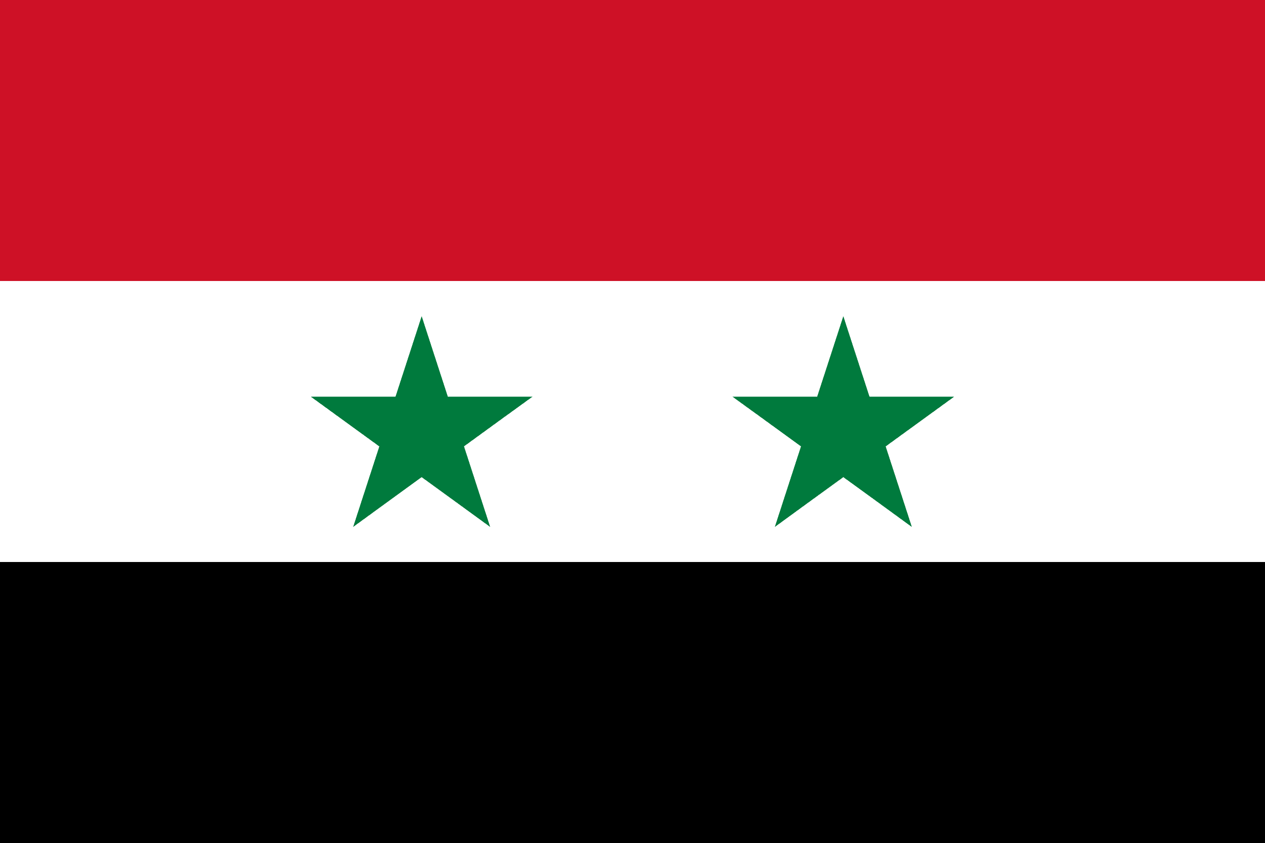 Syrian Arab Republic Flag