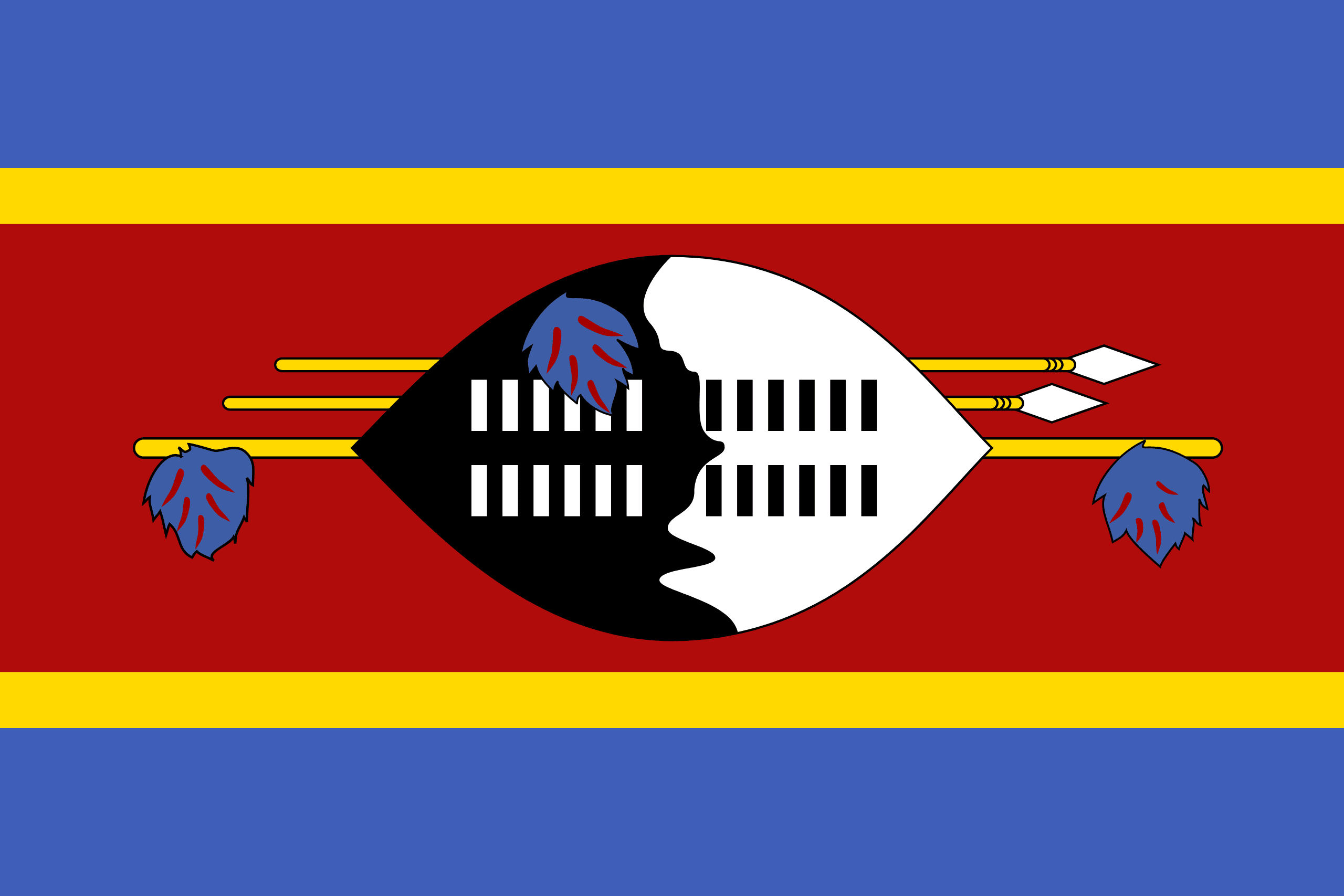 斯威士兰 Flag