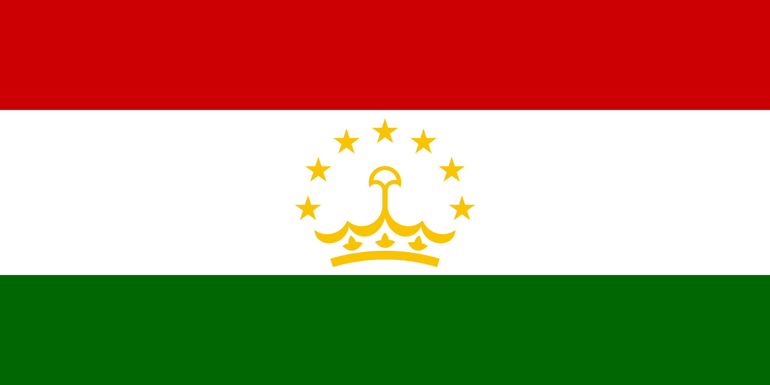 Tajikistan Flag