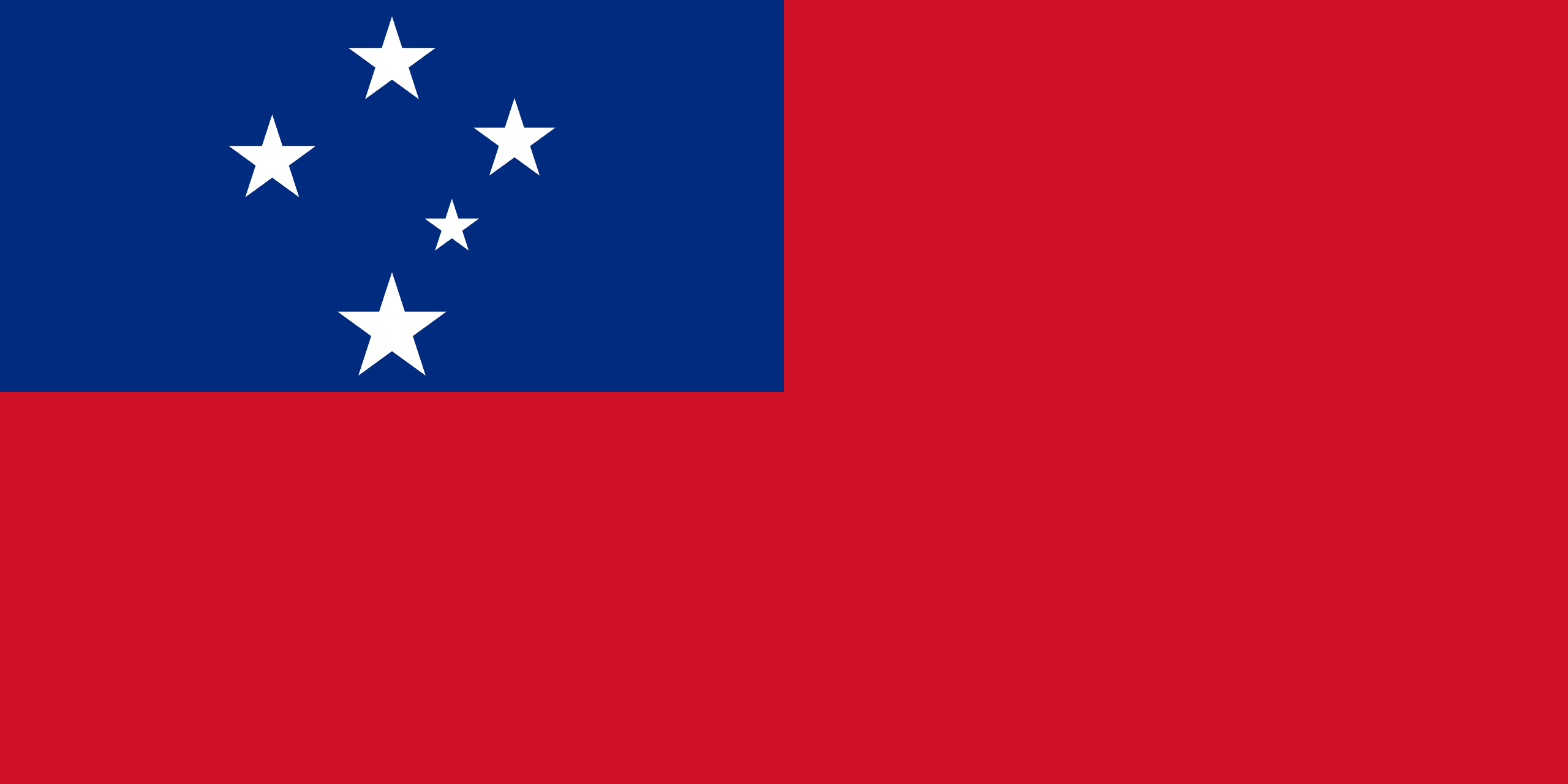 萨摩亚群岛 Flag